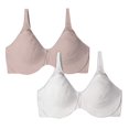 thumbnail image 1 of Passion for Comfort Seamless Minimizer Underwire (Pack of 2) (1 White / 1 Toffee), 1 of 1