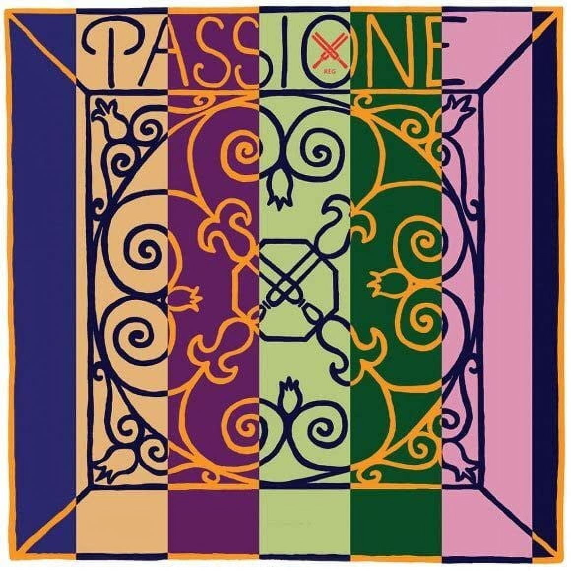 Passione Cello A String - chromesteel/steel: Medium
