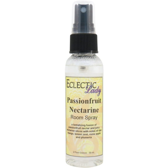 Passionfruit Nectarine Room Spray by Eclectic Lady, 2 Ounces, Fragrant Aromatic Room Mist For Home, Room, Office