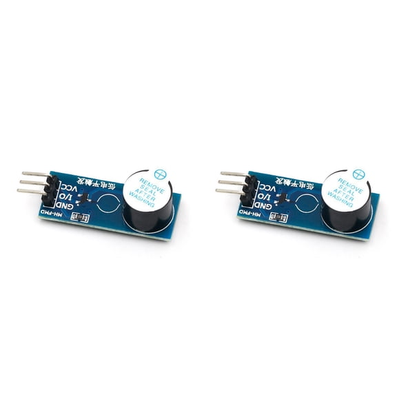 Passive Buzzer Alarm Module Board for Electronic Projects DC3.3-5V Square Waves Drive Design Stable Performances