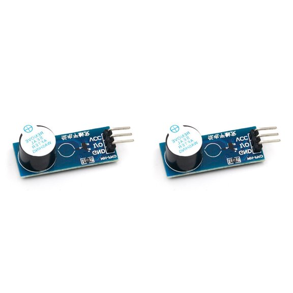 Passive Buzzer Alarm Module Board for Electronic Projects DC3.3-5V Square Waves Drive Design Stable Performances