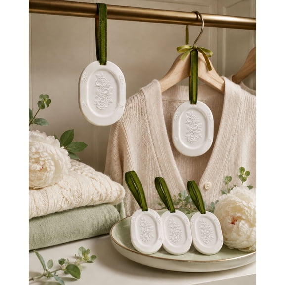 Passive Diffuser Stone Ceramic Oil Diffuser Passive Essential Oil Diffuser Waterless No Plug Air Freshener Aroma Stone Ceramic Flower Diffuser Car Aroma Diffuser Essential Oil Stone Home Office Bathr