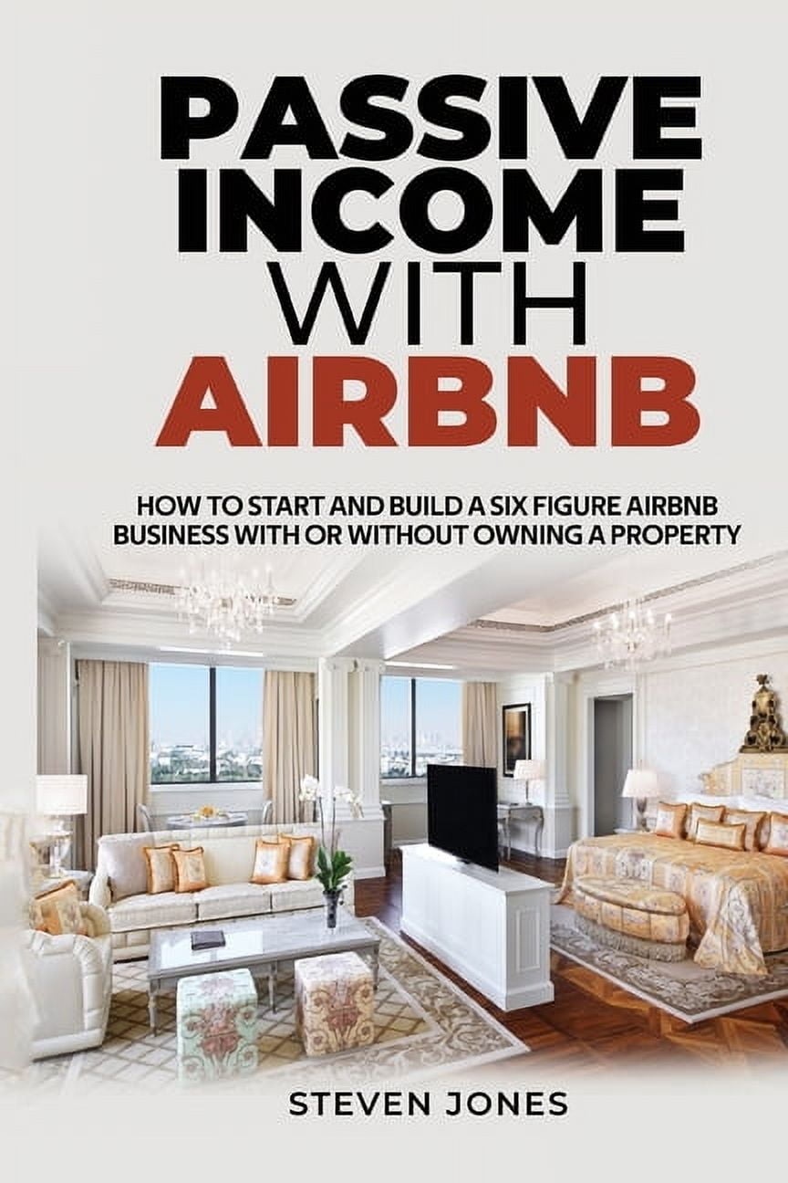 Passive Income With Airbnb (Paperback)(Large Print)