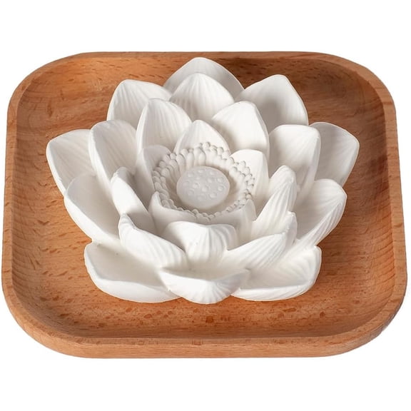 Passive Lotus Flower Aromatherapy Essential Oil Diffuser | A Chic and Natural Home, Office, and Travel Essential Oil Diffuser