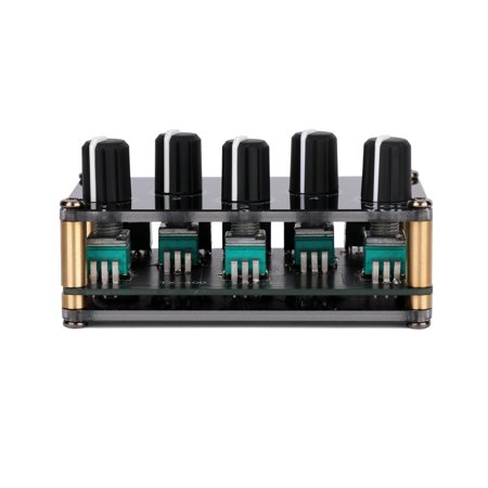 Passive Mixer Module, 4-Channel Stereo Audio Mixer for Recording Studio Console, Compact and Low Noise