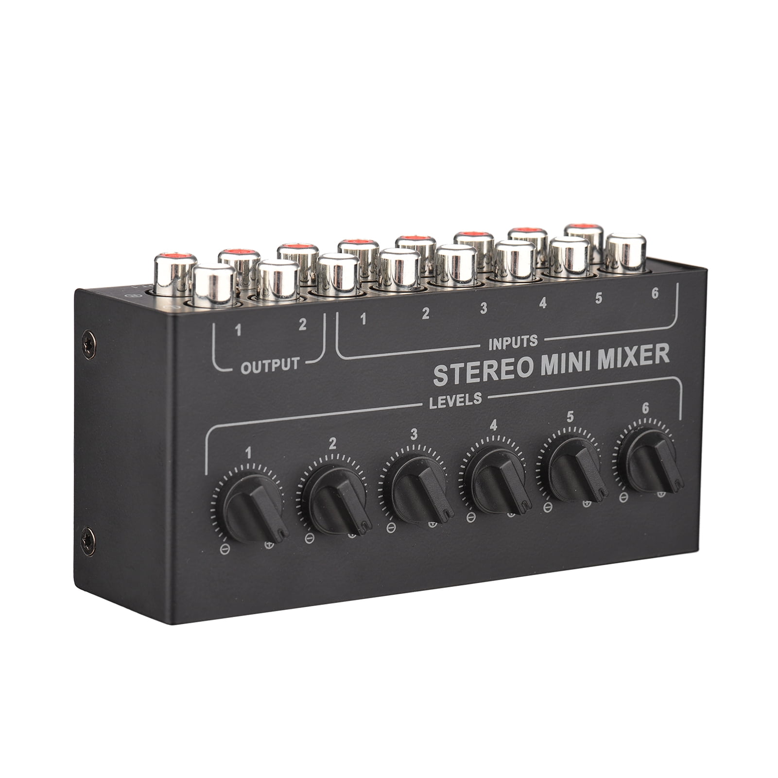 ミキサー】STEREO Passive MIXER Type-R【RCA】 Passive Mixer with Volume Control for RCA Stereo Distribution