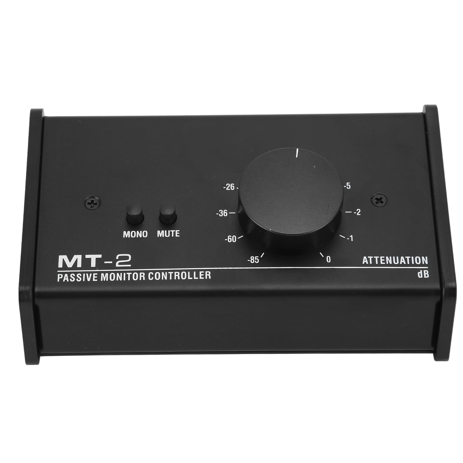Passive Monitor Controller XLR and 3.5mm Interface Large Volume Knob