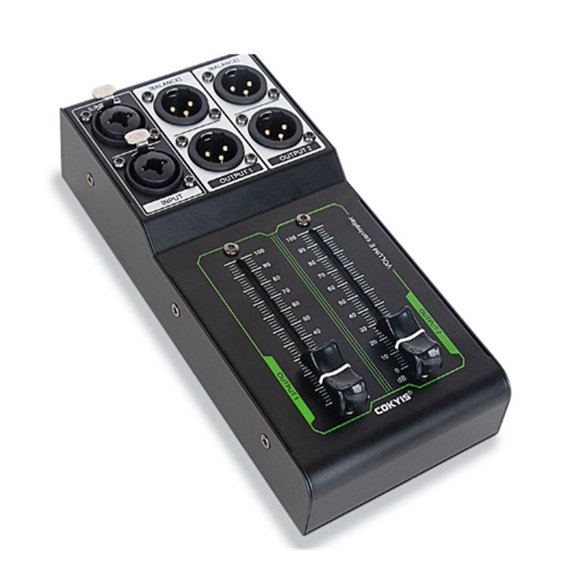 Passive Volume Controller Precise Adjustment Play Stereo Input and Output Electronic