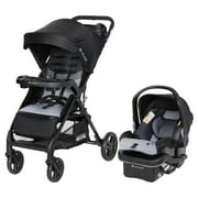 Baby Trend Passport Carriage Travel System with Privacy Net and EZ-Lift Plus Infant Car Seat, Dash Black