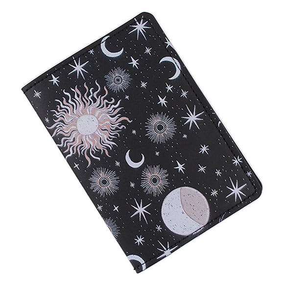 Passport Cover Case Ticket Storage Pocket Card Holder Printed Passport Holder for Women Men Travel Document Organizer