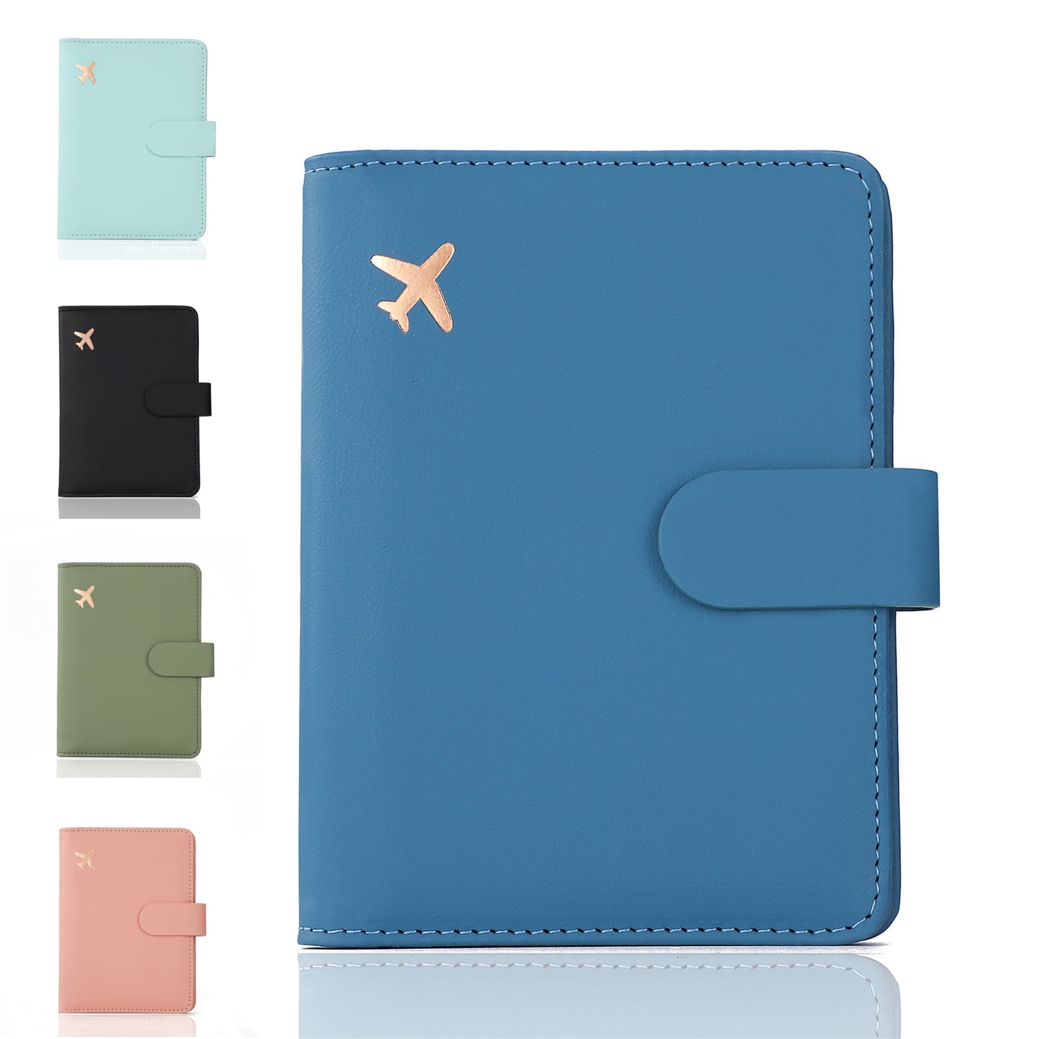 Passport Cover Women Passport Wallet Card Holder Men Id Cover Credit