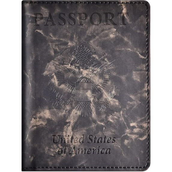 Passport Holder Cover Wallet Case RFID Blocking Leather Card Slot Travel Accessories Documents Organizer Protector for Women Men