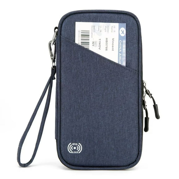 Passport Holder Family Rfid Blocking Travel Document Organizer,Travel Passport Wallet Multiple Passport Holder for Traveling,Family passport holder for 2 4 5,Passport Organizer for Men Women