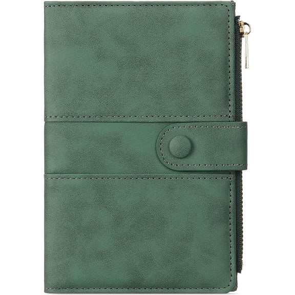 Passport Holder for Travel Rfid Passport Wallet for Women Men with Zipper Pocket Pen Sim Card Holders Slim Travel Accessories