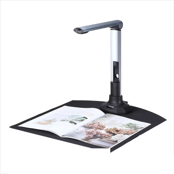 Passport Reader Scanner Book Document Camera Scanner Book Capture Scan Machine Capture A3 HD with LED for ID Cards Books BK52
