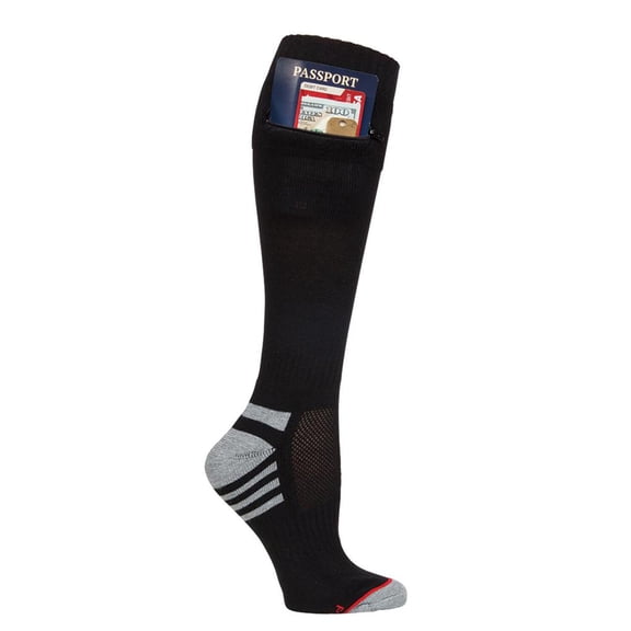 Passport Security Socks®, Black