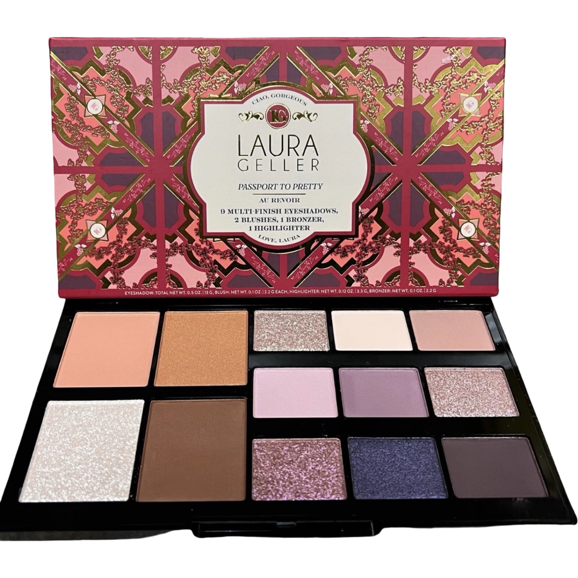 Laura Geller Passport To Pretty Travel Face & Eye Makeup Palette