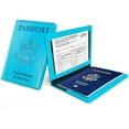 thumbnail image 1 of Passport & Vaccination Card Holder w/ FREE Express Shipping - 4-Colors, 1 of 5