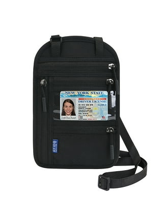 RFID Blocking Hidden Travel Wallet - Quiet Travel Sound & Gear