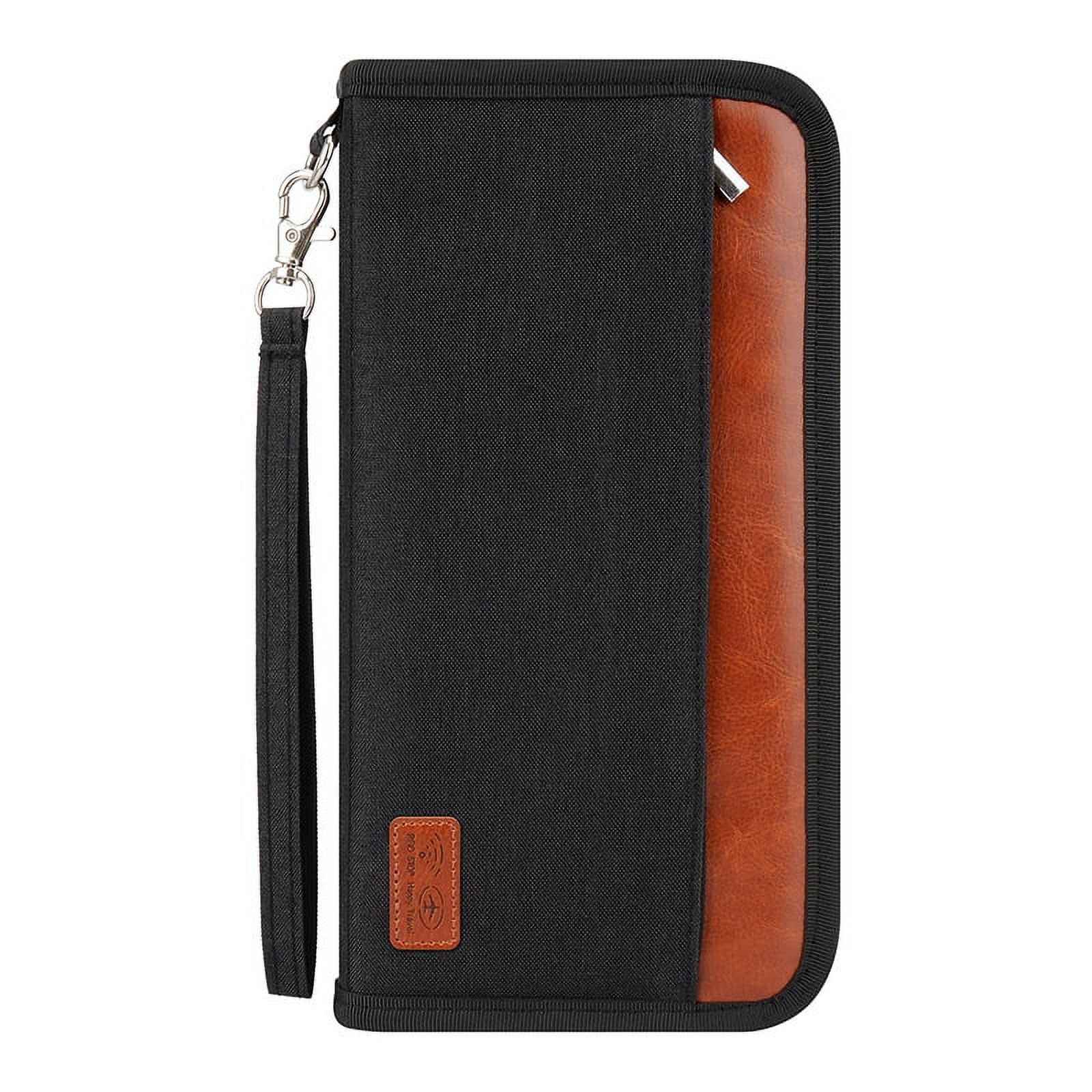 Zippered passport travel organizer hotsell