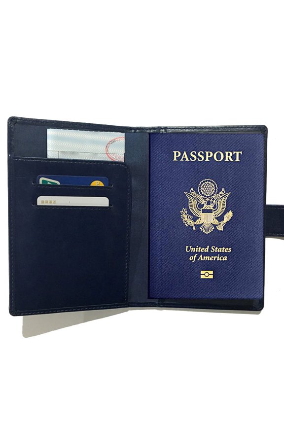 Passport Wallet with RFID Safe Lock