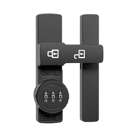 Password 180 Degree Lock Sliding barn Door Latch Right Angle Door Latch ...
