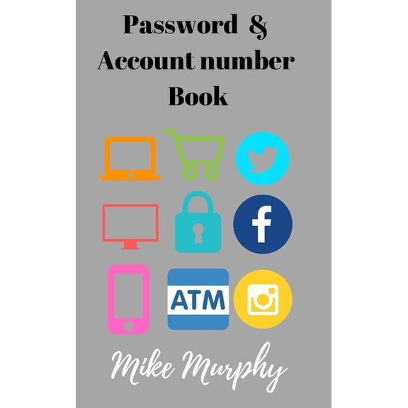 Password & Account Number Book, (Hardcover)