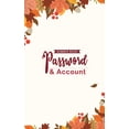 thumbnail image 1 of Password & Account Number Book: Password Book/Password Keeper/Password Logbook, 1 of 1
