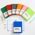 thumbnail image 1 of Password Book with Individual Alphabetical Tabs, 4.3"x5.7" Small Password Notebook, Spiral Password Keeper, Internet Address and Password Organizer, Password Logbook for Home Office, Sky Blue, 1 of 7