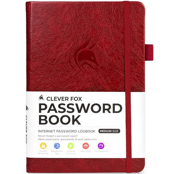 Password Book - Never Forget Your Passwords Again