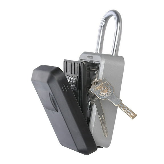 Password Key Box ,Outdoor Key Safe Lock Box 4 Digit Combination Key Code Box Storage Lock Box Wall Mounted Password Box Organizer ,Easy Installation