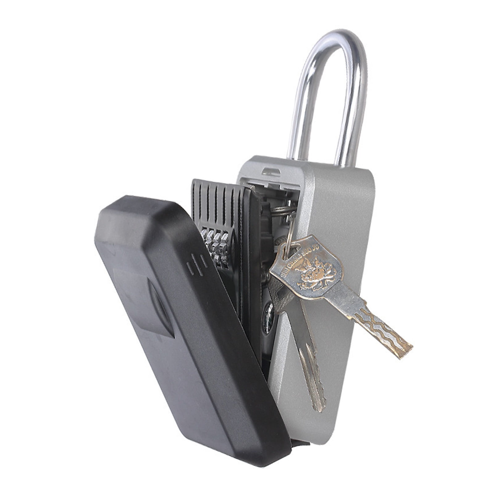 Password Key Box ,Outdoor Key Safe Lock Box 4 Digit Combination Key Code Box Storage Lock Box Wall Mounted Password Box Organizer ,Portable Security Chest