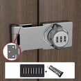 thumbnail image 1 of Password Lock under $5! CQCYD Password Cabinet Lock, Keyless Security Alloy Cam Mechanism Digital Code, Resettable Combination for Drawer Fridge Door Safe, 1 of 1