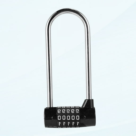 Password Outdoor Padlock Bicycle Locker Security Padlock Lock Password Lock U Lock Electronic Scooter Electric Scooter Cabinet Security Lock Digital Padlock Electric Long Lock Metal