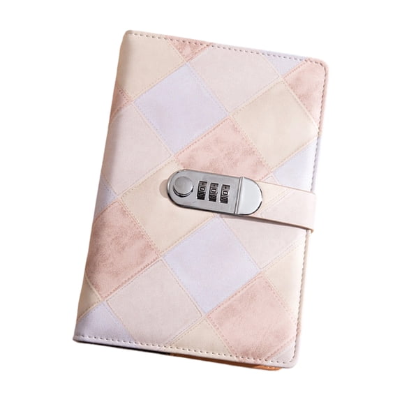 Password Protected Diary Notebook With Thick Cover 200 Pages Paper Great For Offices And Travel Recording Use