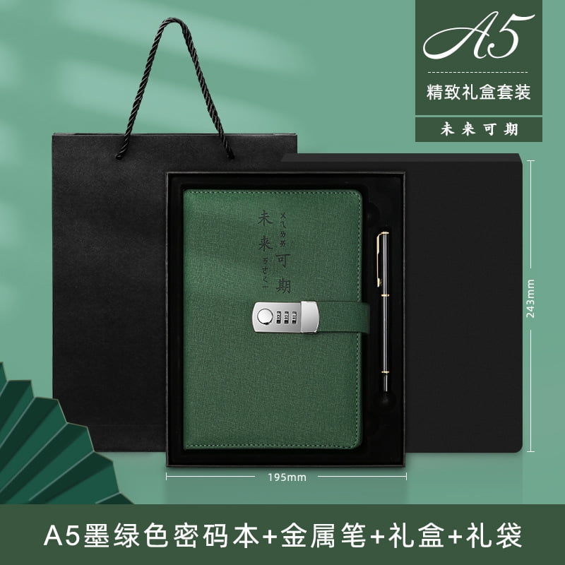 Password diary adult lock book female student notepad password lock ...