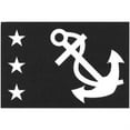 thumbnail image 1 of TaylorMade 93082 Nylon Past Commodore Officer Flag - 12" x 18" , Blue, 1 of 2