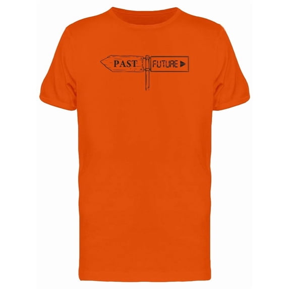 Past Future Travel Signs Tee Men's -Image by Shutterstock