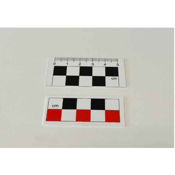 Past Horizons: Photo Scales Black Red & White - 5 cm