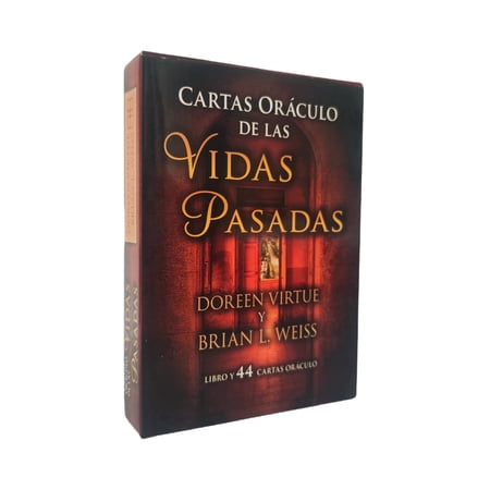 Past Life Oracle Cards A 44 Tarot Spanish Version Divination Edition FortuneTelling Deck Borad Playing Games 10.3*7.4cm