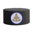 Past Master Blue Lodge California Regulation Crown Cap White Patch