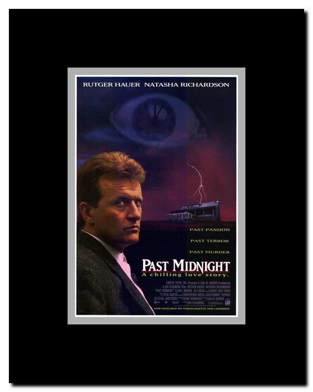 Past Midnight Framed Movie Poster