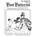 thumbnail image 1 of Past Pattern Fan-Front Bodice Fashionable 1841-1847 Sewing Pattern (pastpattern801), 1 of 1