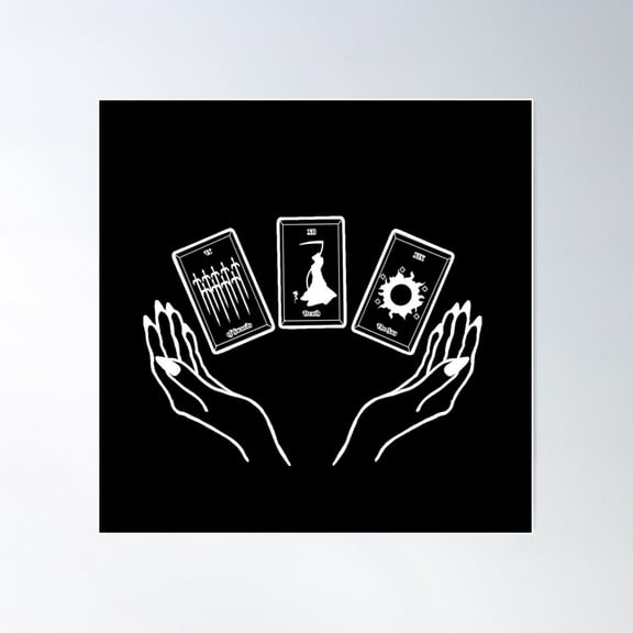 Past, Present, And Future Poster Wall Art, Modern Wall Decor For Living Room Bedroom, 17x17 UNFRAMED