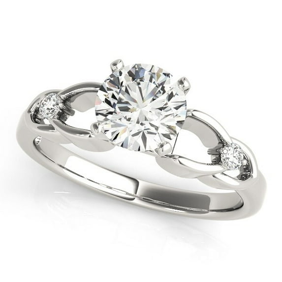 Past Present Future Diamond Ring, Round Cut Diamond Wedding Ring, Three Stone Diamond Ring, 2.1 Ct Simulated Diamond, 925 Sterling Silver, 01st Anniversary Diamond Ring For Wife