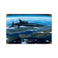 thumbnail image 1 of Past Time Signs  Ahead of its Time Aviation Vintage Metal Sign 12 W X 18 H in., 1 of 1