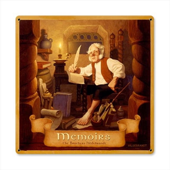 Past Time Signs BHB009 Memoirs Fantasy Custom Metal Shape