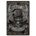 thumbnail image 1 of Past Time Signs ERA013 First in Firefighter Sign - 12 x 8 in., 1 of 1
