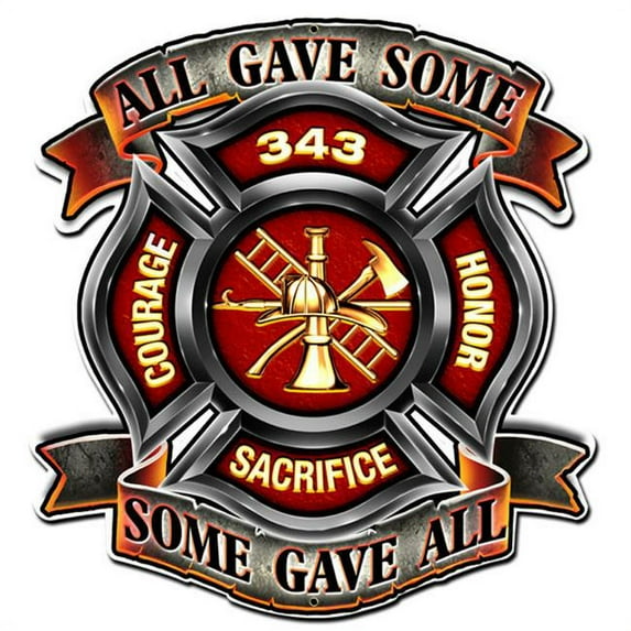 Past Time Signs ERA061 16 x 16 in. All Gave Some Plasma Metal Sign