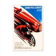 thumbnail image 1 of Past Time Signs  Europe Grand Prix Automotive Metal Sign 16 inches by 24 inches, 1 of 1
